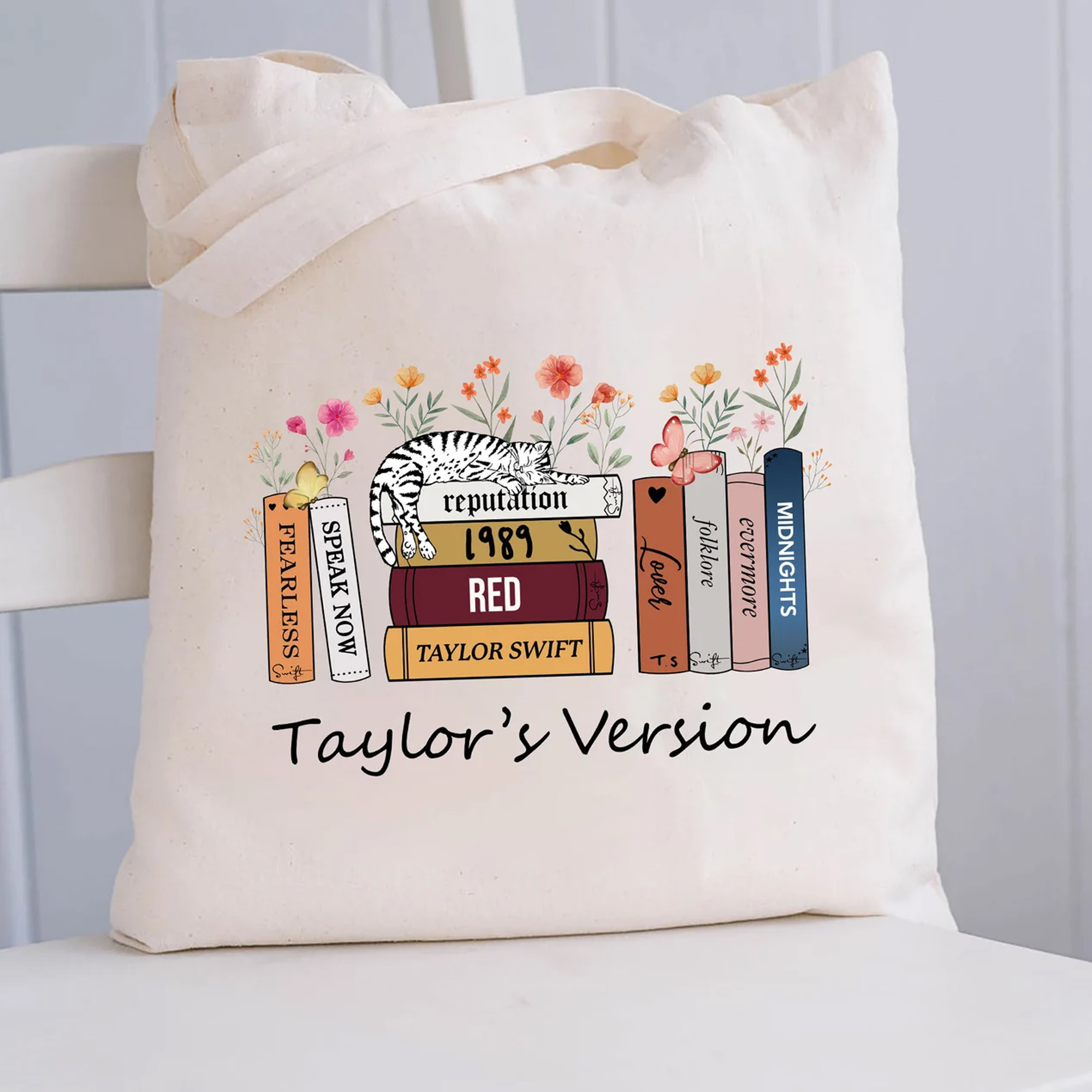 Taylor Albums as books Tote Bag