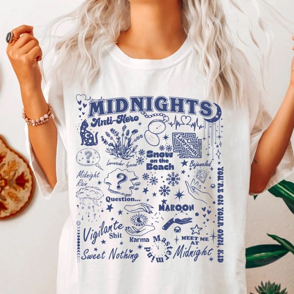 Comfort Colors Shirt – Meet Me At Midnight Shirt