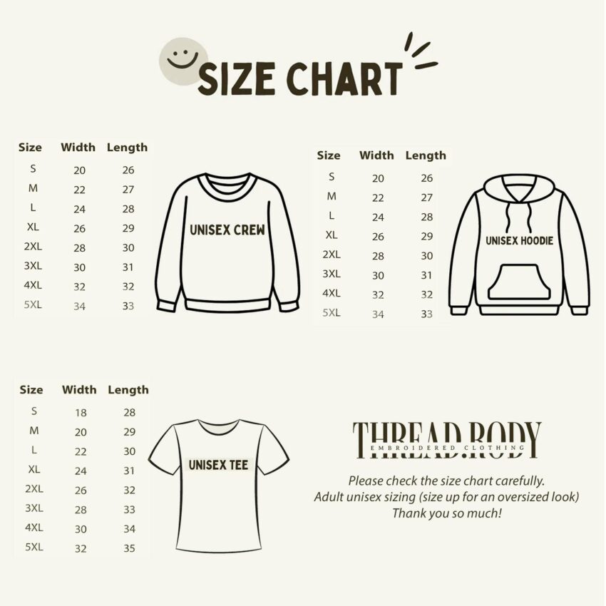 Stitch horror– Embroidered Sweatshirt – Thread Rody