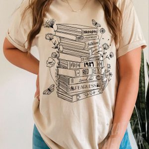 Taylor Albums Books Shirt