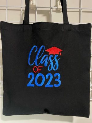Embroidery Tote Bag for Graduation Gift