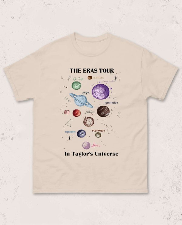 Taylor The Eras Universe Shirt