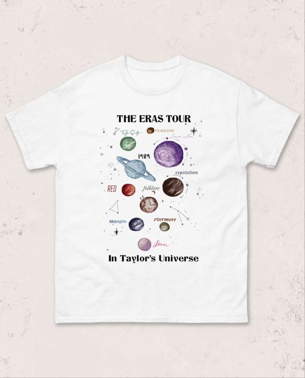 Taylor The Eras Universe Shirt