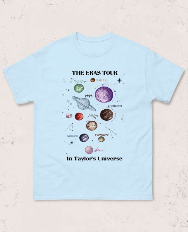 Taylor The Eras Universe Shirt