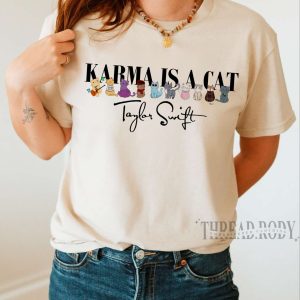 Karma is a cat shirt