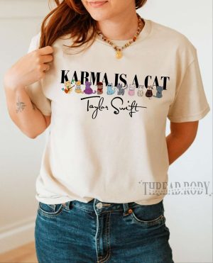 Karma is a cat shirt