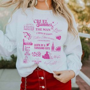 Lover Tracklist Sweatshirt