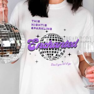 Enchanted disco ball shirt