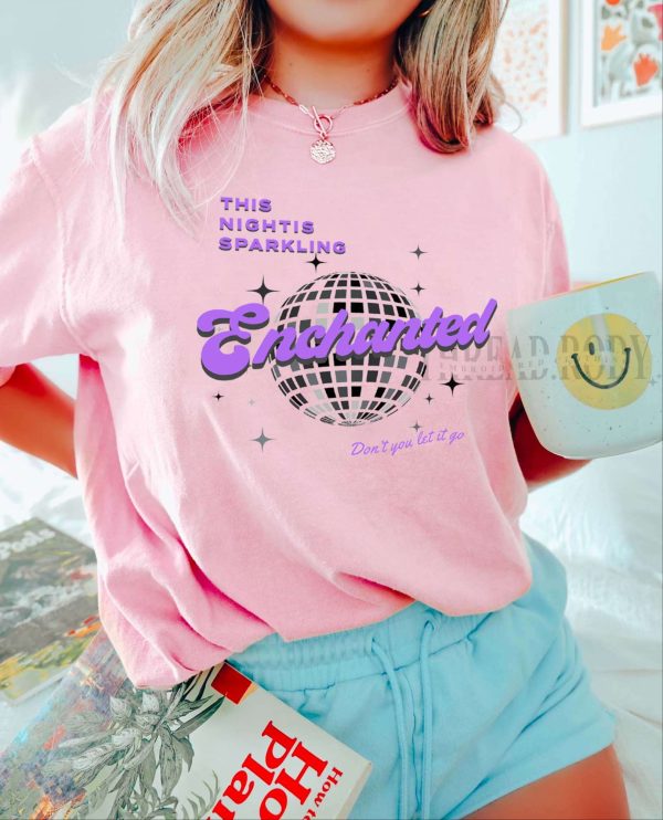 Enchanted disco ball shirt