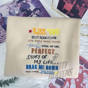 1D Best songs – Embroidered Crew