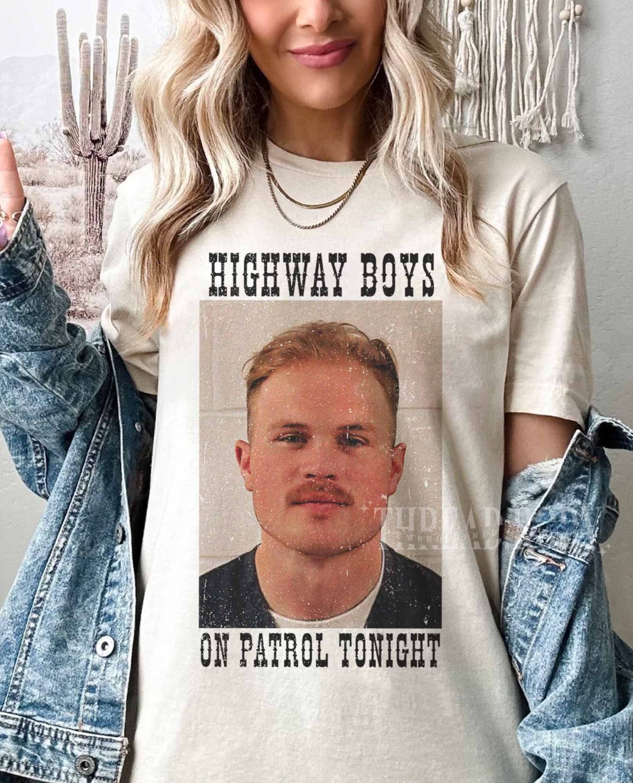 Retro Zach Mugshot Shirt - Thread Rody