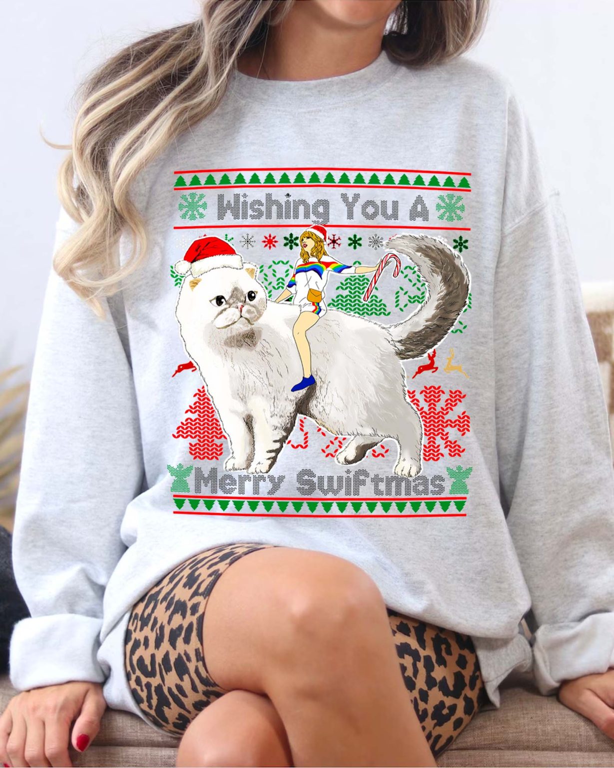 Wishing You A Merry Swiftmas Sweater Thread Rody 