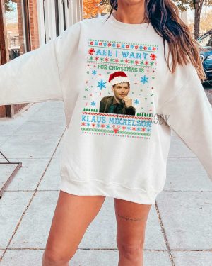 Klaus Mikaelson All I want for this Chirstmas sweatshirt