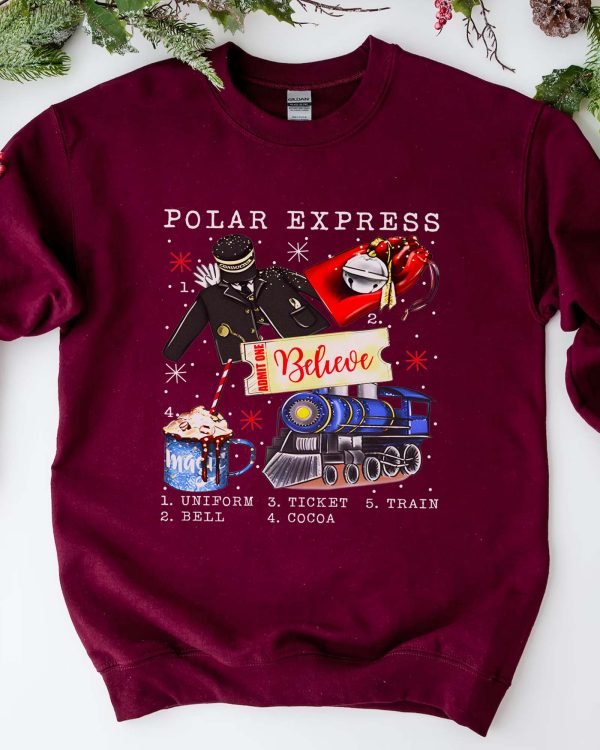 Polar Express sweatshirt