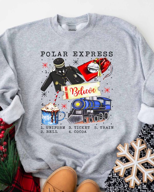 Polar Express sweatshirt