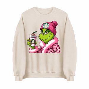 Boujee Grinch Starbucks sweatshirt