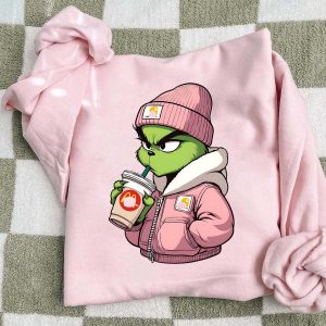 Boujee Grinch Mc Donald sweatshirt