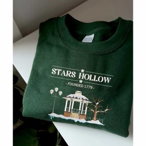 Stars Hollow – Embroidered Sweatshirt