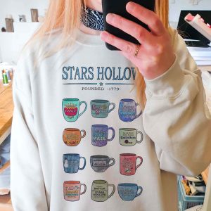 Stars Hollow cups version sweatshirt