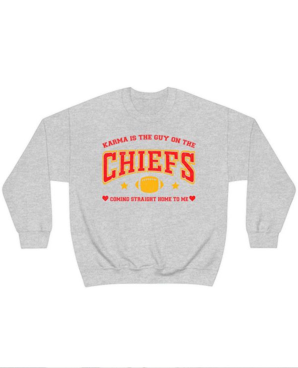 Karma Is The Guy On The Chiefs Sweatshirt