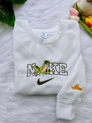 Tiana & Naveen Frog – Embroidered Sweatshirt