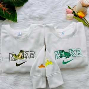 Tiana & Naveen Frog – Embroidered Sweatshirt