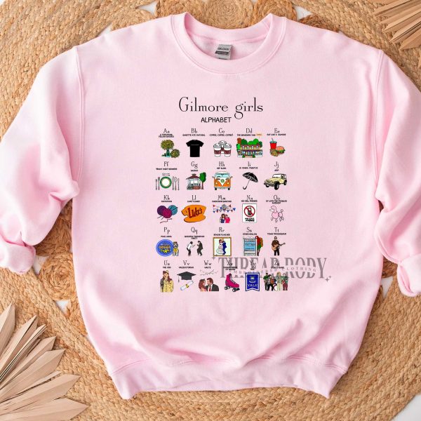 Gilmore Girls Alphabet sweatshirt