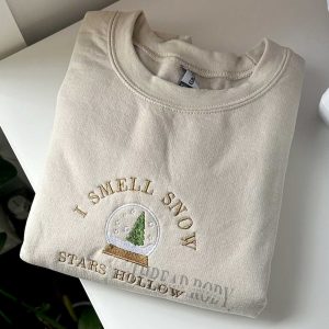 I Smell Snow – Embroidered Sweatshirt