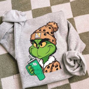 Boujee Grinch Stantley sweatshirt