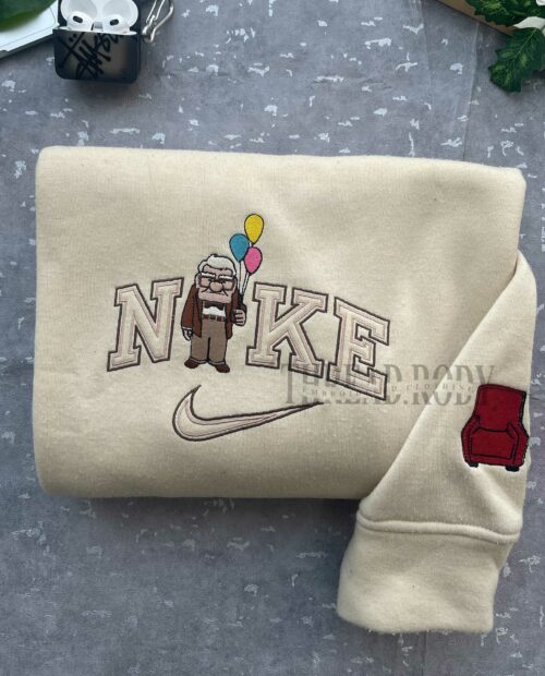 Carl and Ellie – Up Embroidered Sweatshirt