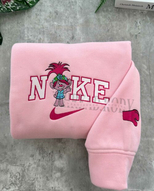 Poppy and Branch – Trolls Embroidered Sweatshirt