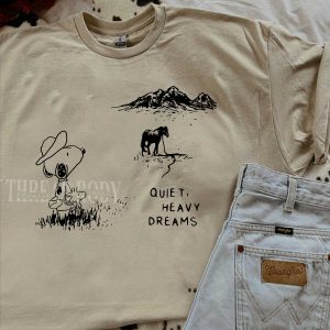 Zach Bryan and Snoopy: Quiet, Heavy Dreams Shirt