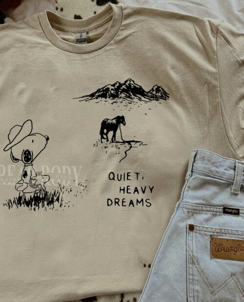 Zach Bryan and Snoopy: Quiet, Heavy Dreams Shirt