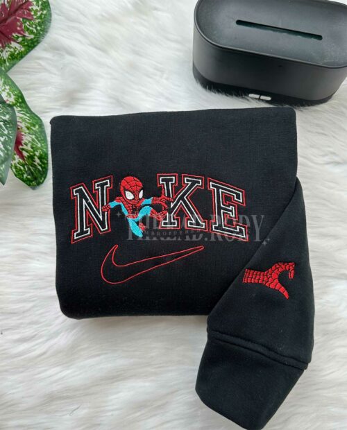 Spider Man and Gwen Embroidered Sweatshirt