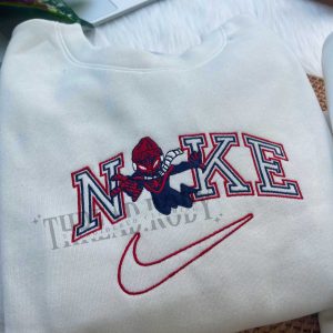 Spiderman and Gwen – Spider Man Embroidered Sweatshirt