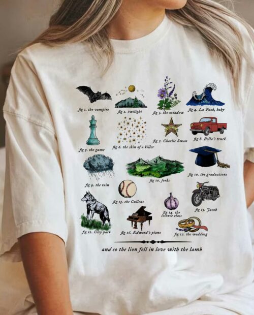 Twilight – The lion fell in love the lamb Tshirt