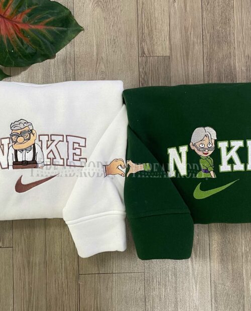 Carl and Ellie (version 2) – Up Embroidered Sweatshirt