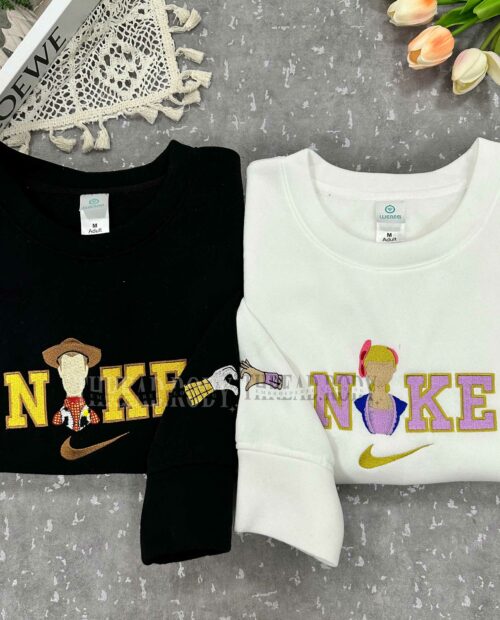 Woody and Bo Peep – Toy Story Embroidered Sweatshirt