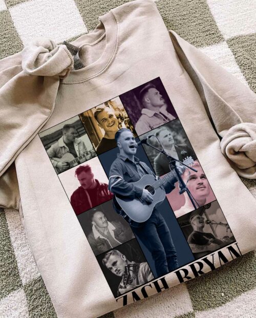 Zach Bryan The Quittin Time tour Shirt