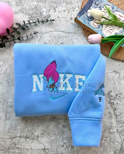 Viva and Floyd – Trolls Embroidered Sweatshirt