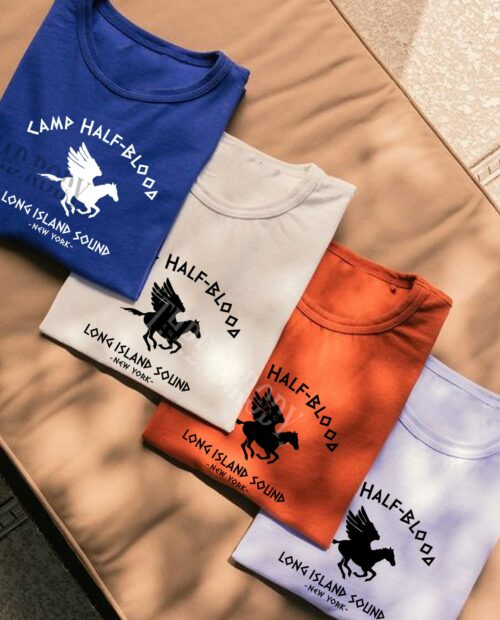 Comfort Color Camp Half-Blood – Percy Jackson Shirt