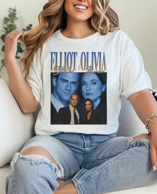 Elliot Stabler and Olivia Benson Shirt