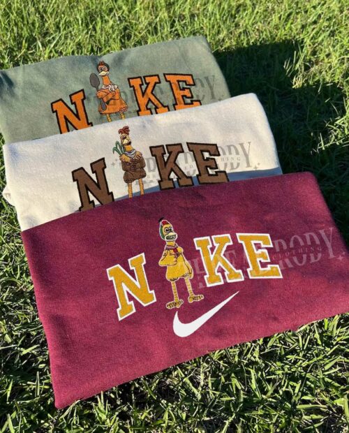 Chicken Run Embroidered Sweatshirt