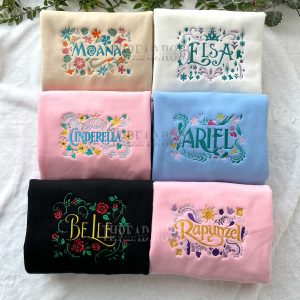 Disney Princess Embroidered Sweatshirt