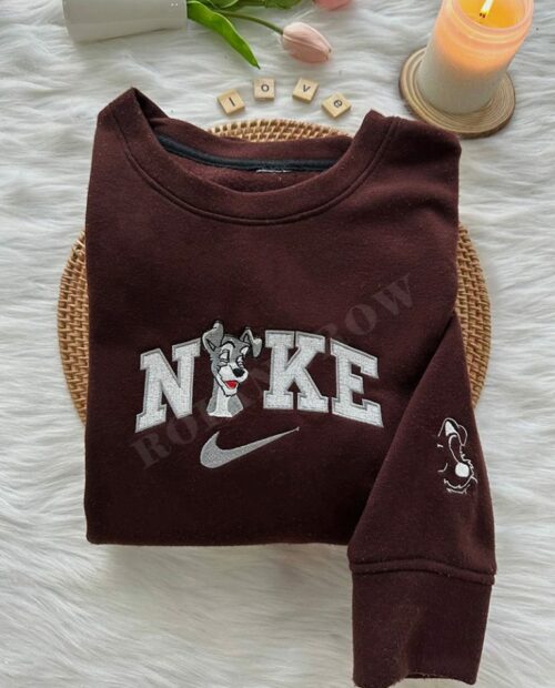 Lady and The Tramp Embroidered Sweatshirt