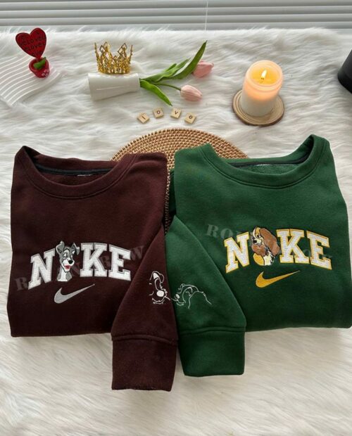 Lady and The Tramp Embroidered Sweatshirt