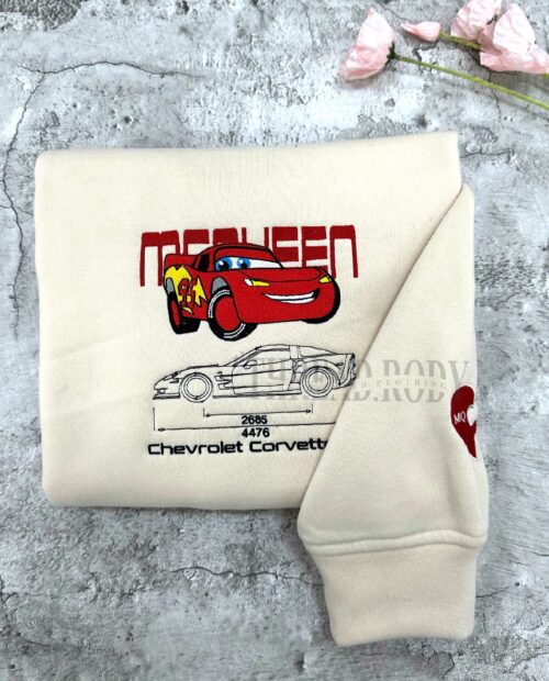 Cars (Version 2) Embroidered Sweatshirt