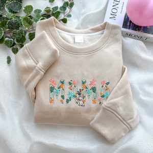 MAMA Disney Princess Embroidered Sweatshirt
