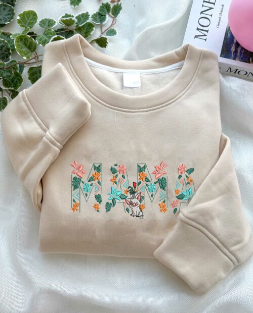 MAMA Disney Princess Embroidered Sweatshirt