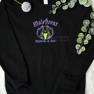 Maleficent Embroidered Sweatshirt